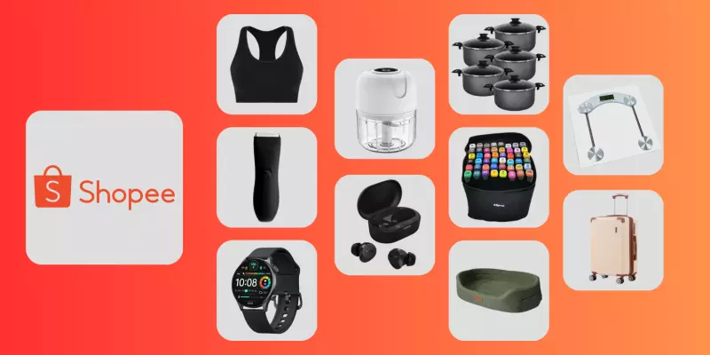 seleção de produtos  para serem vendidos na Shopee
